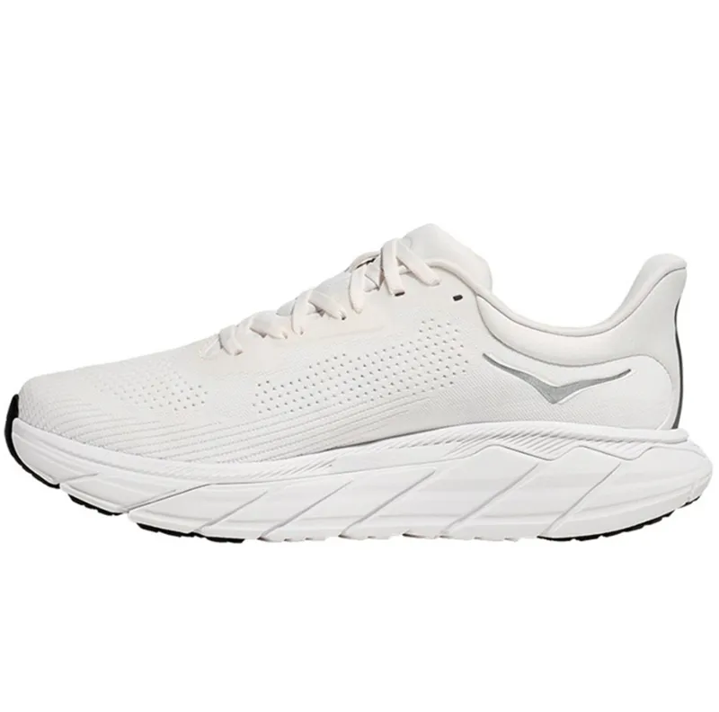 Hoka One One Men's Arahi 7 Blanc De Blanc/Steel Wool-1